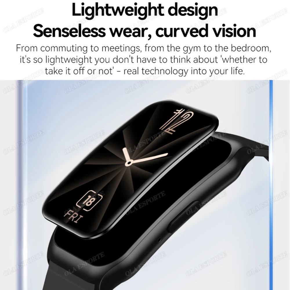 For Android IOS Smart Bracelet Women Smartwatch Men Heart Rate Blood Oxygen Waterproof Sport Smart Band Watch For Ladies +Gift