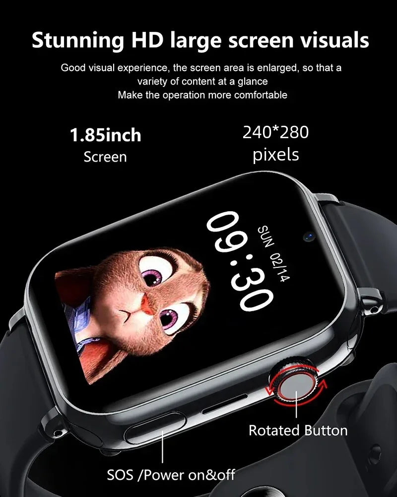 New Smart Watch Kids GPS Location SOS Phone Call 4G SIM Camera Photo Alarm Clock Children Electronic Watch Gift For Boy Girls