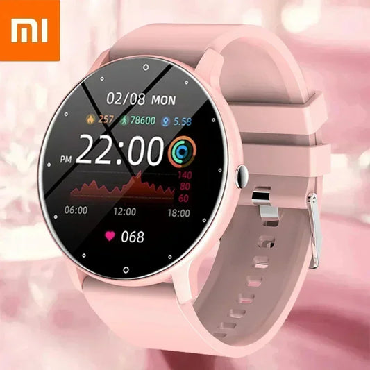 Xiaomi  2025 New Smart Watch Ladies Full Touch Screen Sports Fitness Watches  Waterproof Bluetooth Call Men Smartwatch Women