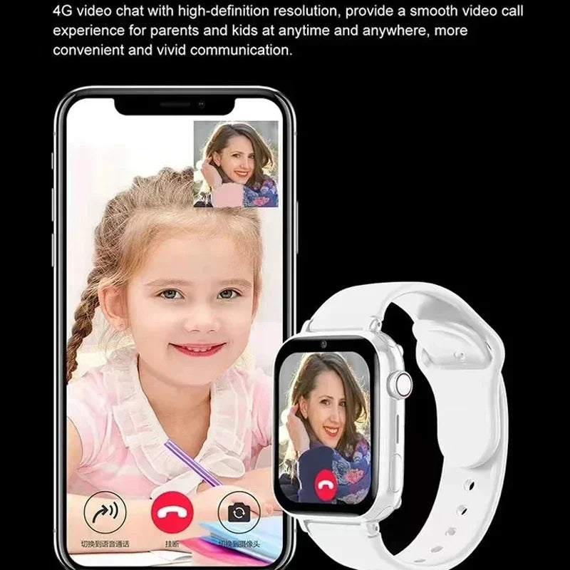 New Smart Watch Kids GPS Location SOS Phone Call 4G SIM Camera Photo Alarm Clock Children Electronic Watch Gift For Boy Girls