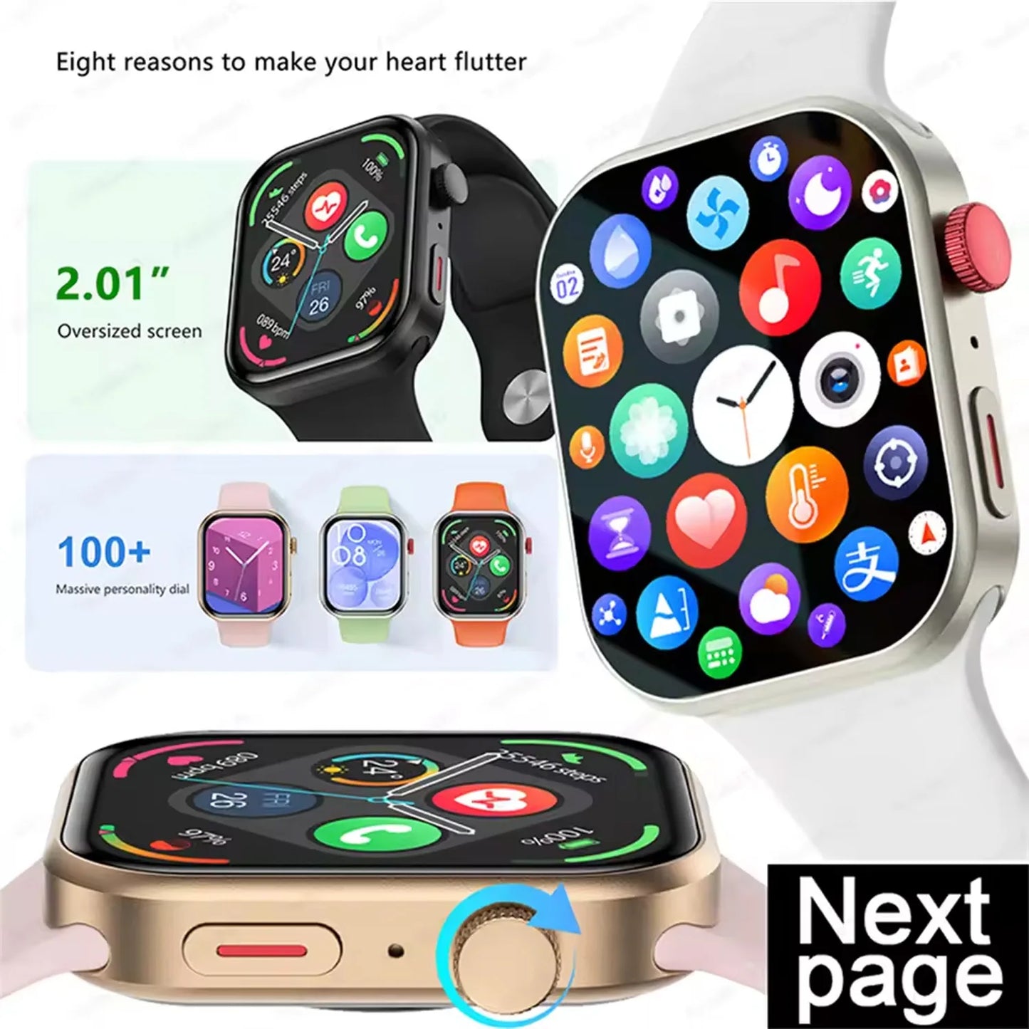 2025 New Watch FIT 3 For HUAWE Smartwatch Global Version Compatible With iOS And Android 2.04-inch HD AMOLED Display BT Calling